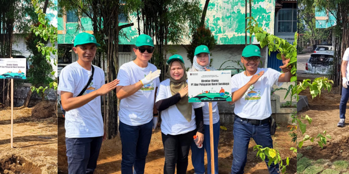 Kegiatan  Penanaman  Pohon  Ruas  Jalan  Laksda  M.  Natsir  dalam  Rangka Program Penghijauan Pelabuhan Tanjung Perak